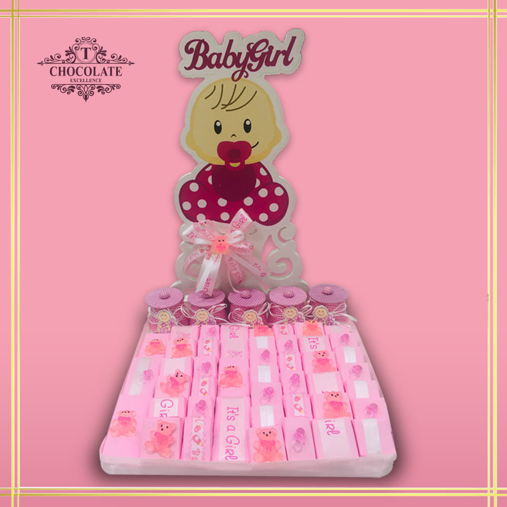 Baby Girl Tray Wooden