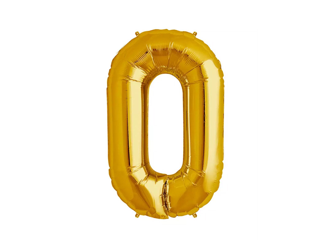 Number 0 Balloon