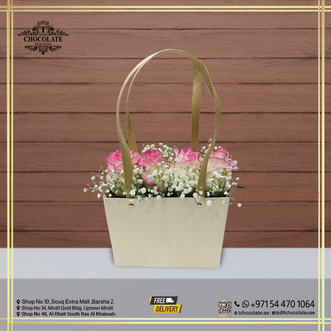 Small Bag With Fresh Flowers Z2